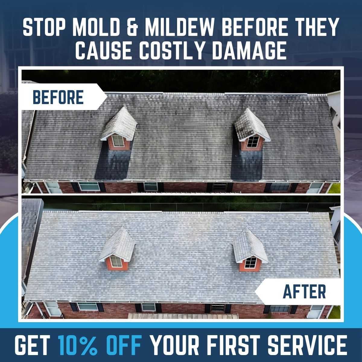 Vanishing Pressure Wash Facebook ad
