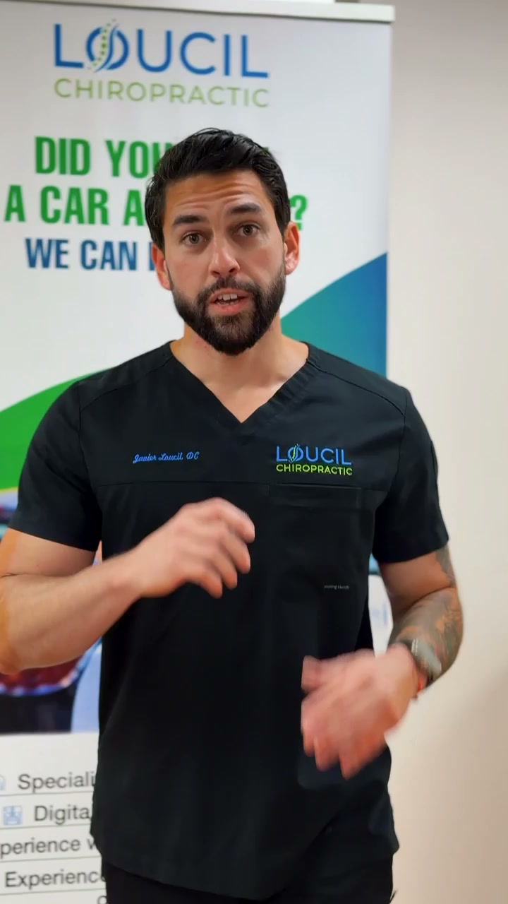 Loucil Chiropractic Facebook ad: Agendá tu consulta GRATIS!