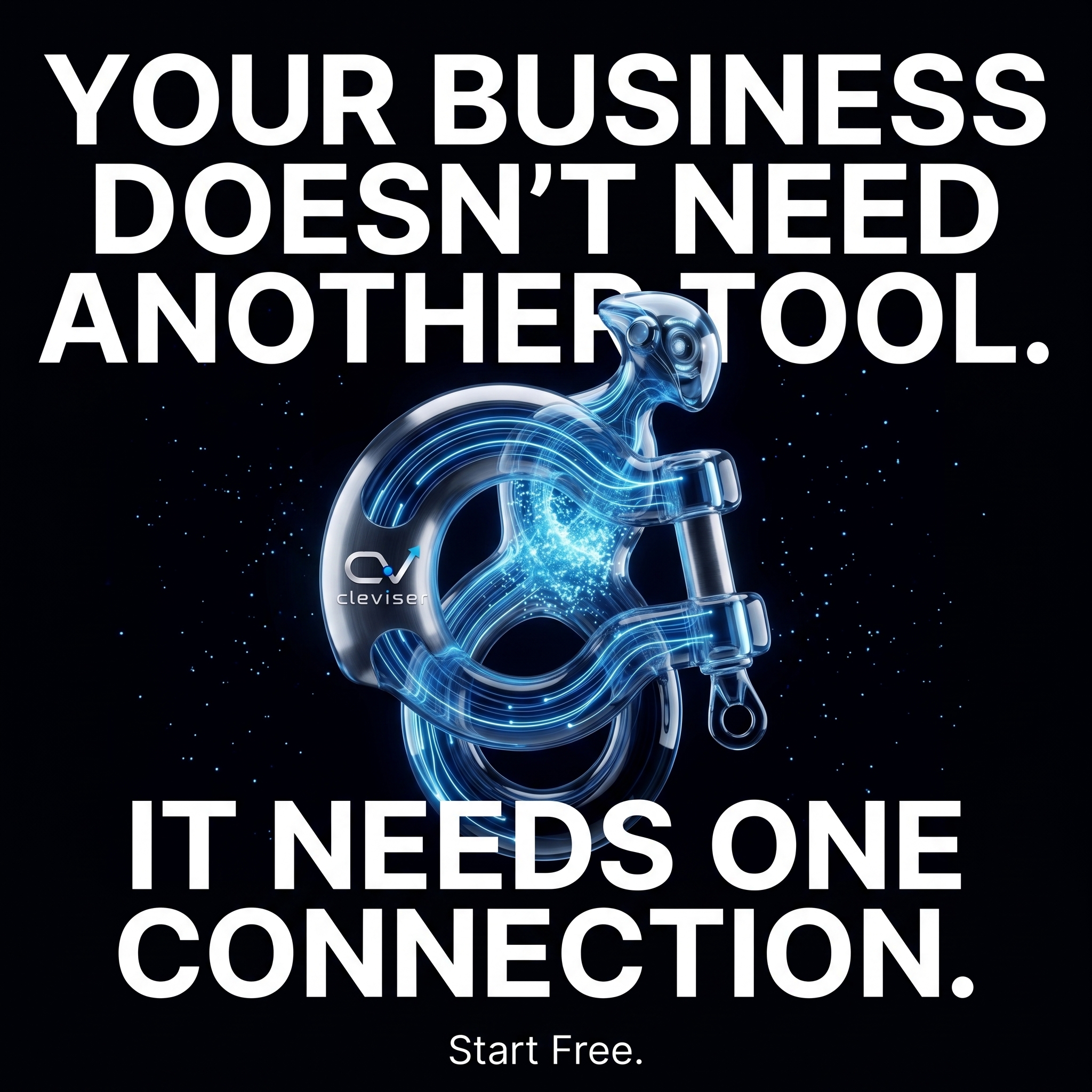 Cleviser Facebook ad: Build Your Business With AI