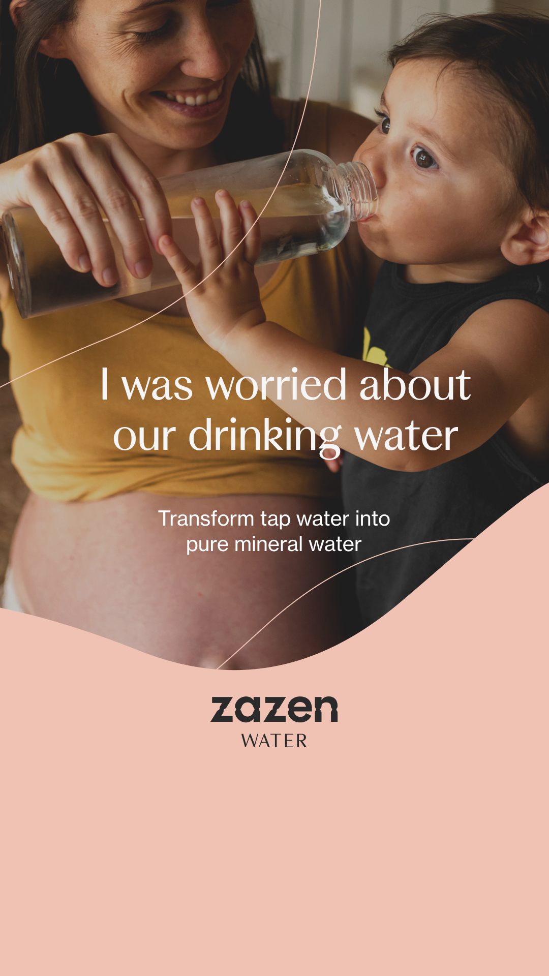 zazen Alkaline Water Facebook ad