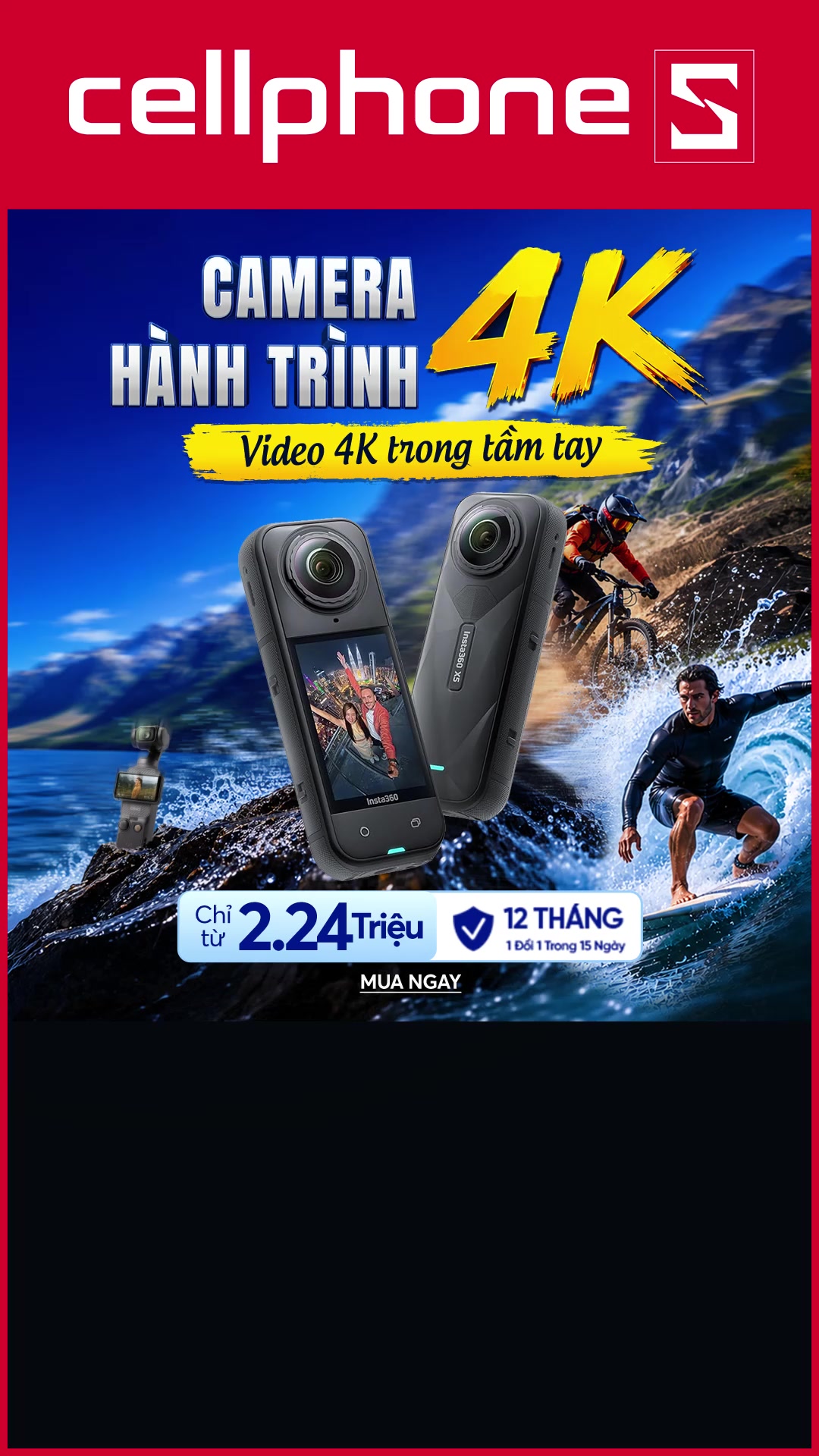 CellphoneS - Hệ thống bán lẻ di động toàn quốc Facebook ad from Aug 9, 2026