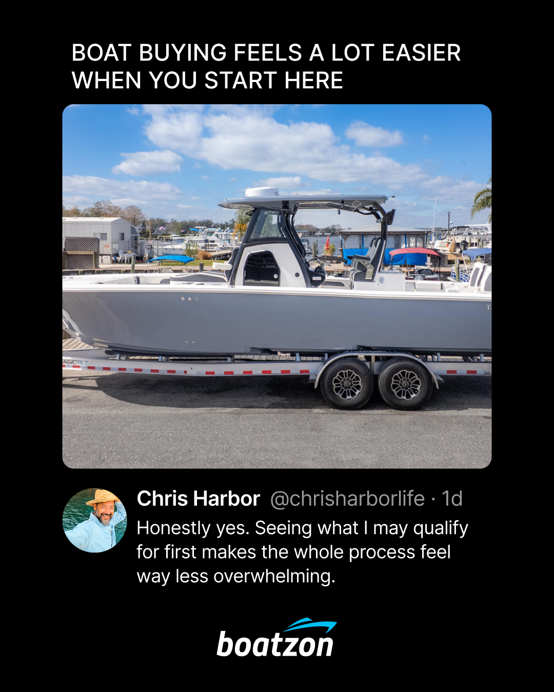 Boatzon Facebook ad