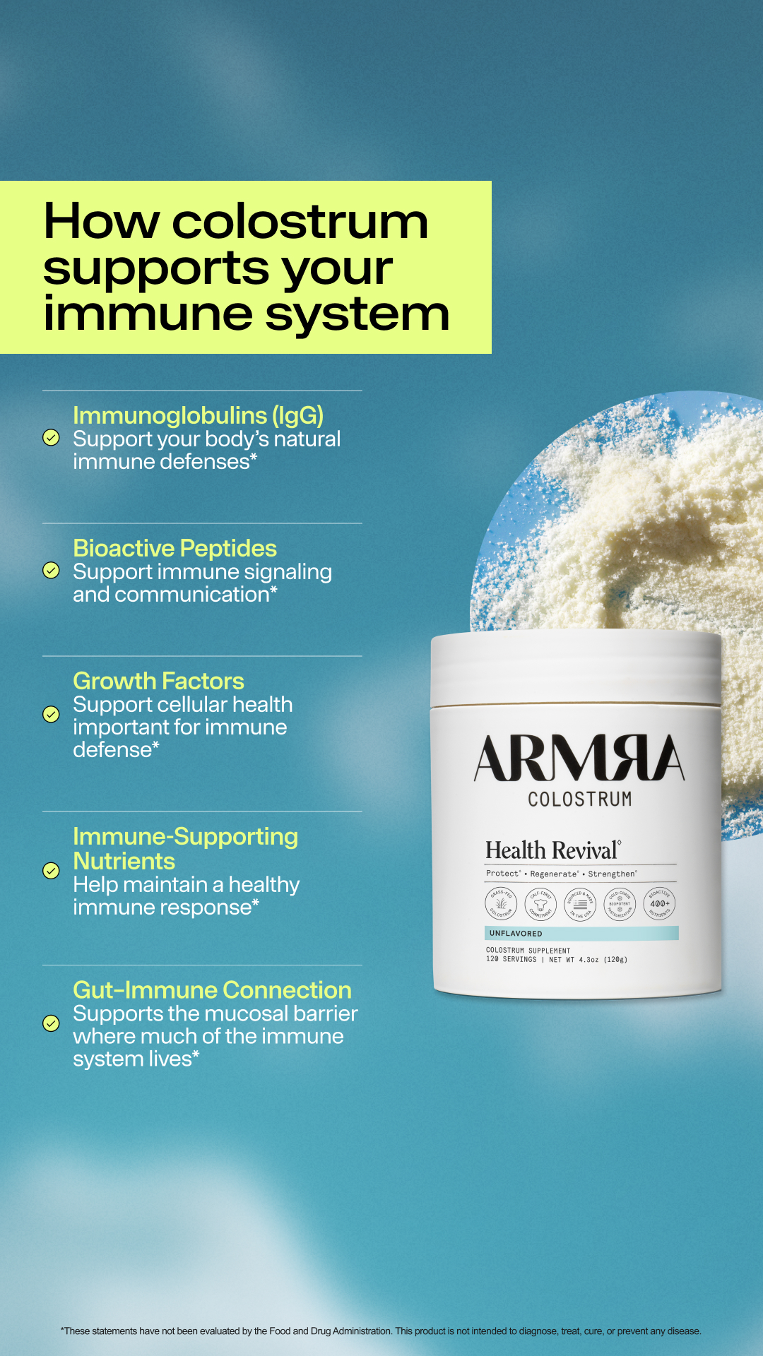 ARMRA Facebook ad