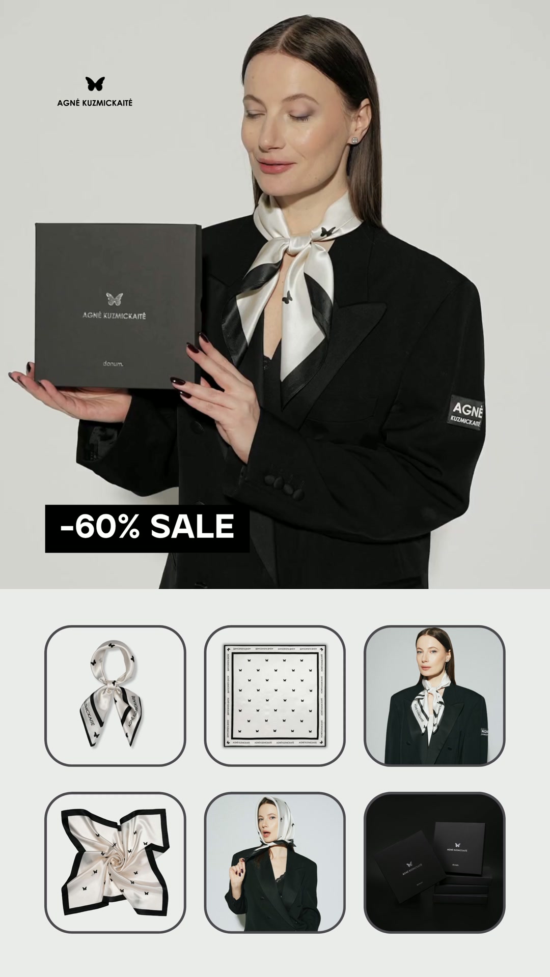 donum. Facebook ad: -60% SALE