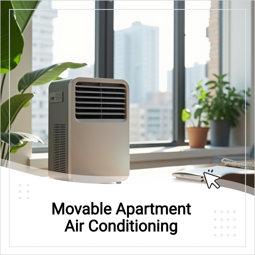 SearchLynk Waves Facebook ad: Movable Apartment Air Conditioning!