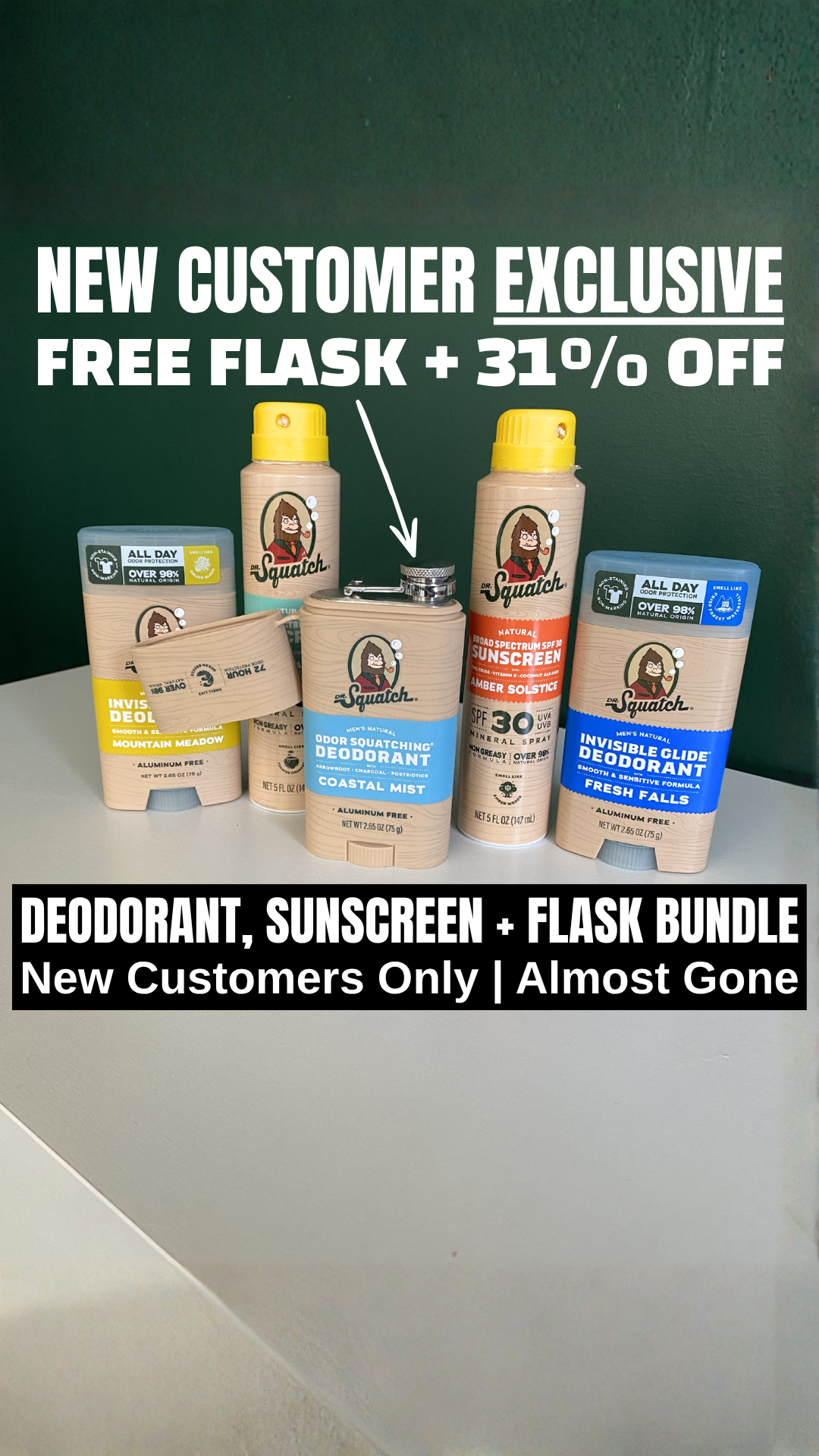 Dr. Squatch Facebook ad