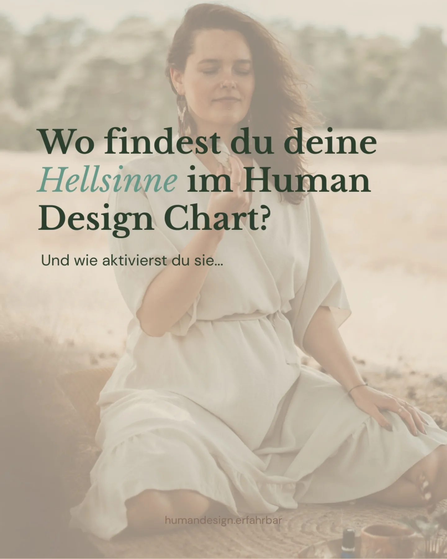 humandesign.erfahrbar Facebook ad: Wo findest du deine Hellsinne im Human Design…
