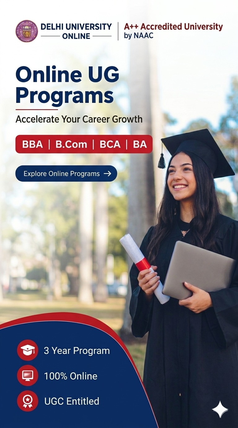 DU Online Education Facebook ad