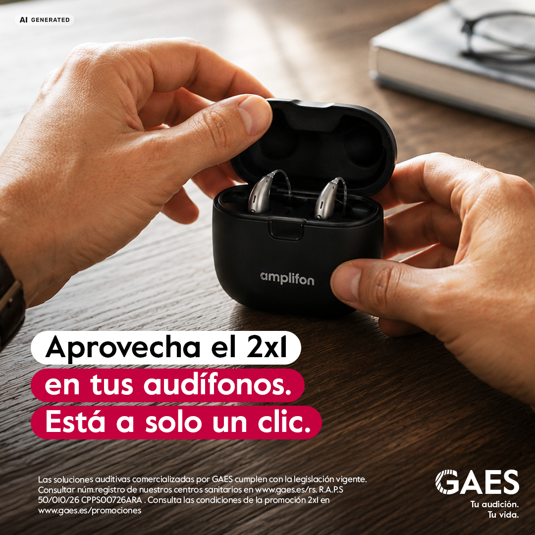 GAES Centros Auditivos Facebook ad: Pide Cita