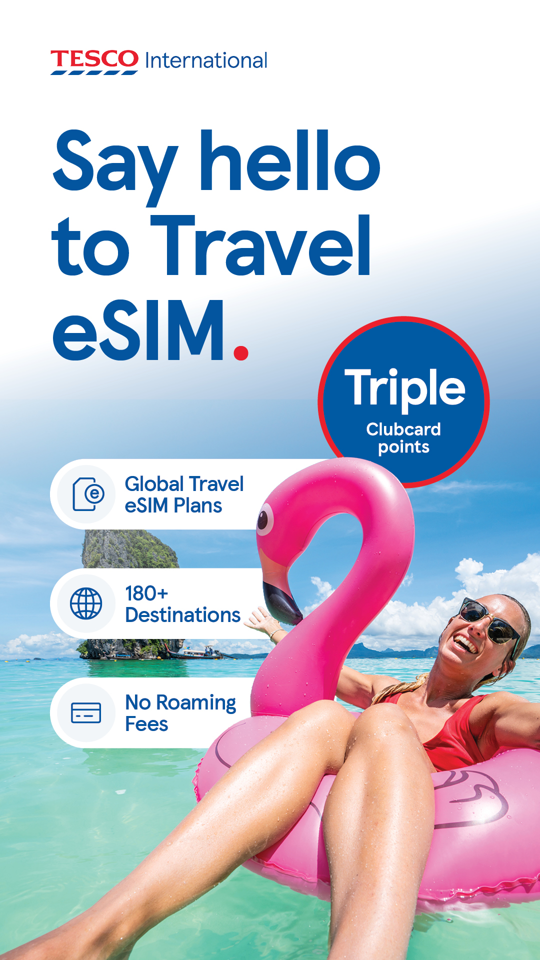 Tesco International Facebook ad