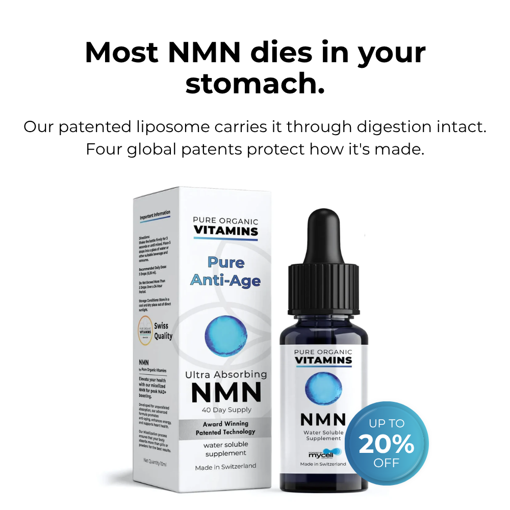 Pure Organic Vitamins Facebook ad