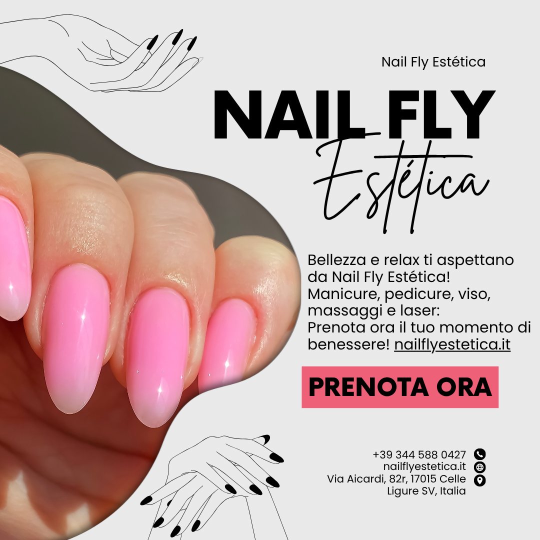 Nail Fly Estética Facebook ad: Bellezza e relax ti aspettano da Nail Fly…