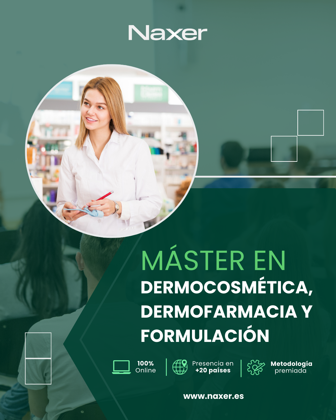 Naxer Facebook ad: Plazas limitadas