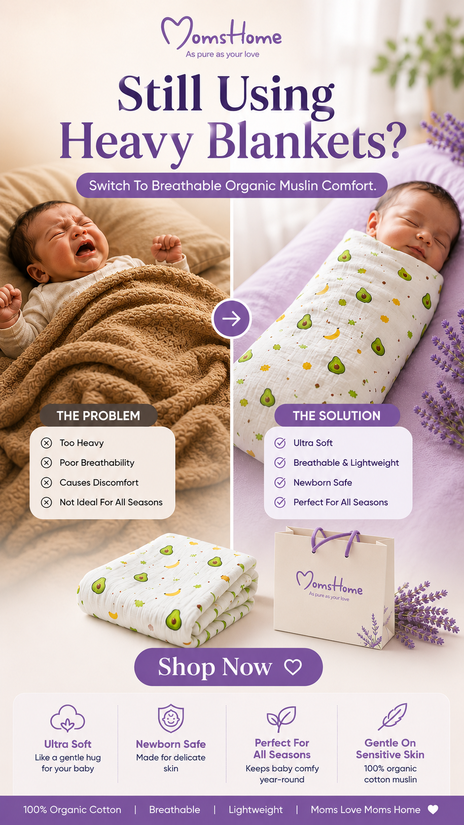 MomshomeOrganic Facebook ad