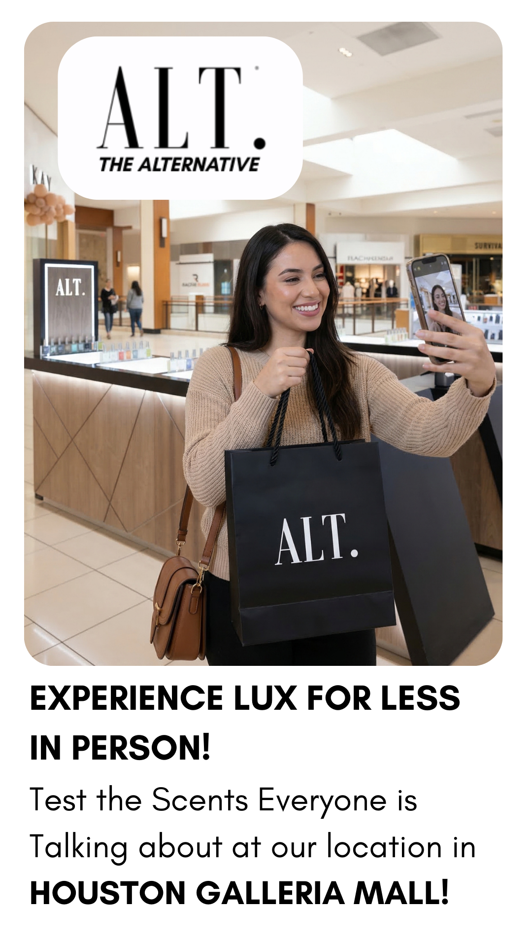 ALT. Fragrances Facebook ad