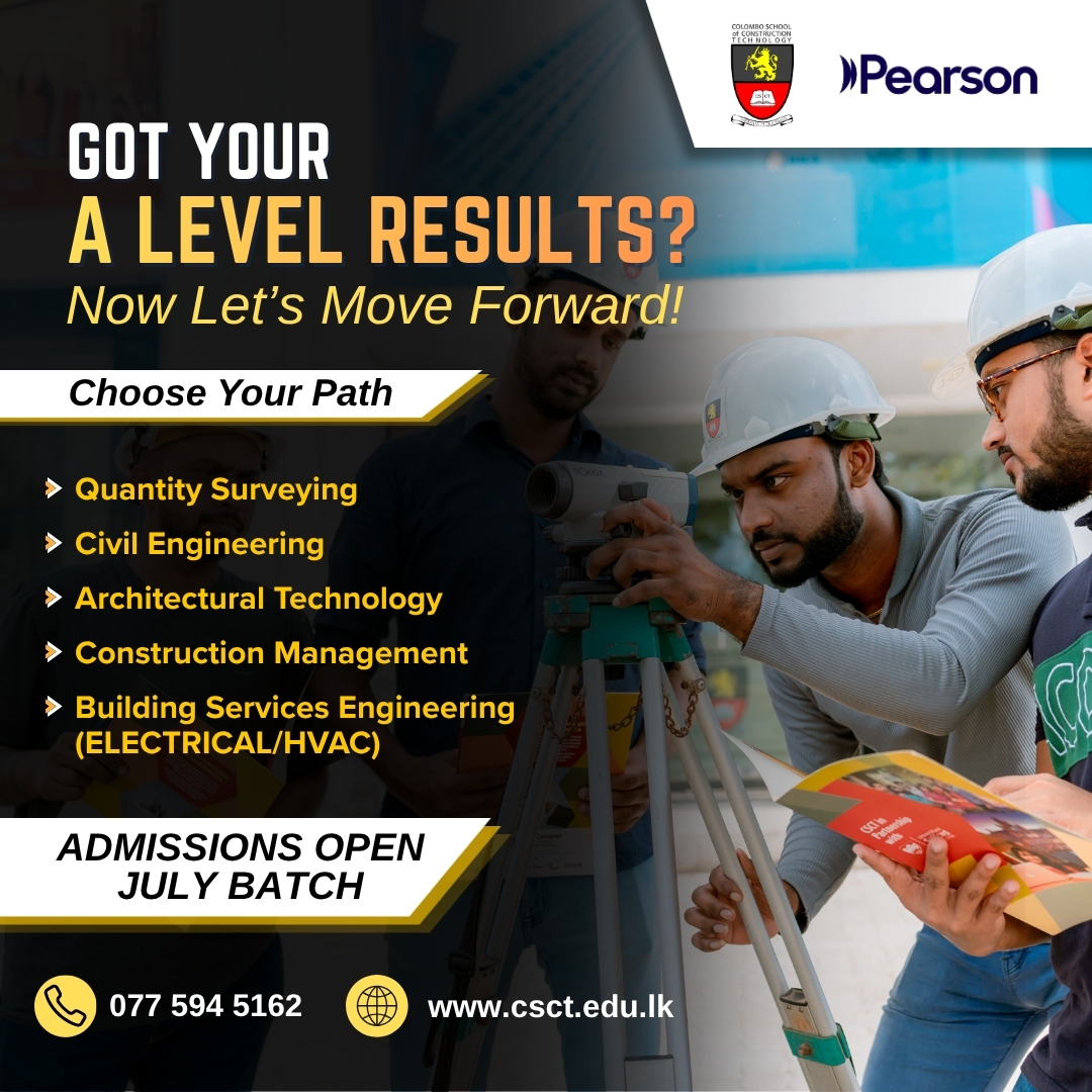CSCT Campus Facebook ad: Choose Your Construction Career, Apply Now