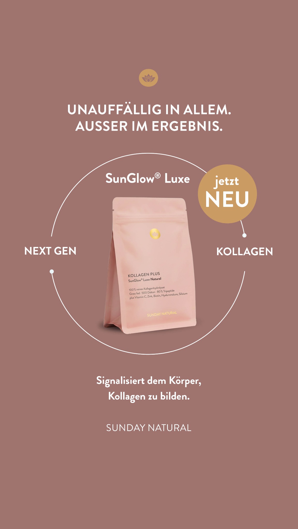 Sunday Natural Facebook ad