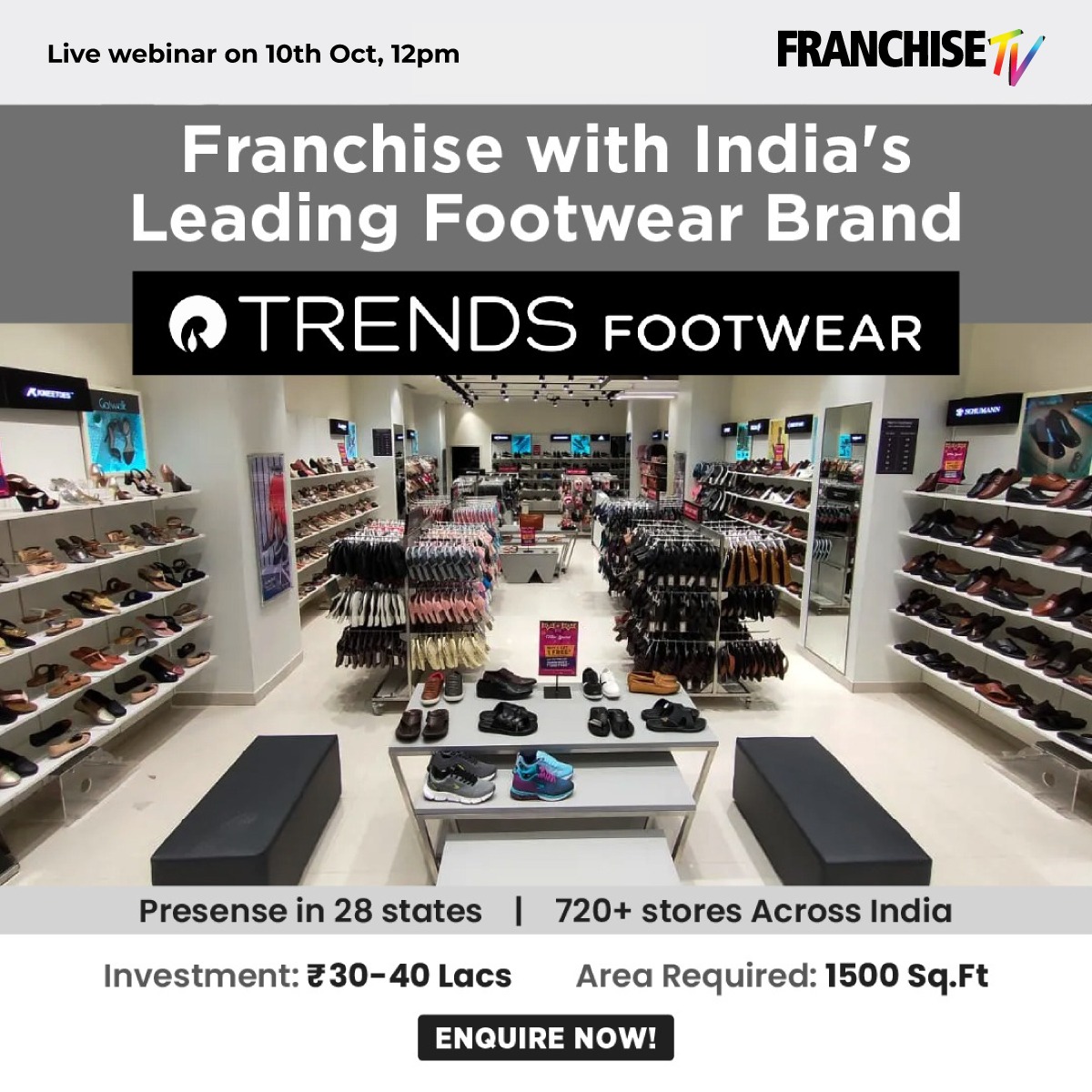 Franchise India Brands Ltd. Facebook ad