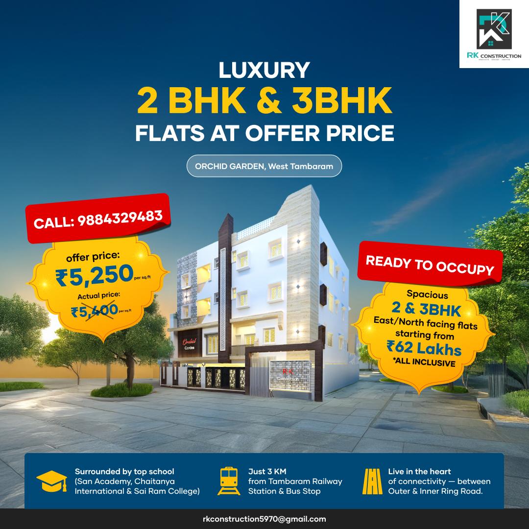 RK Construction Facebook ad