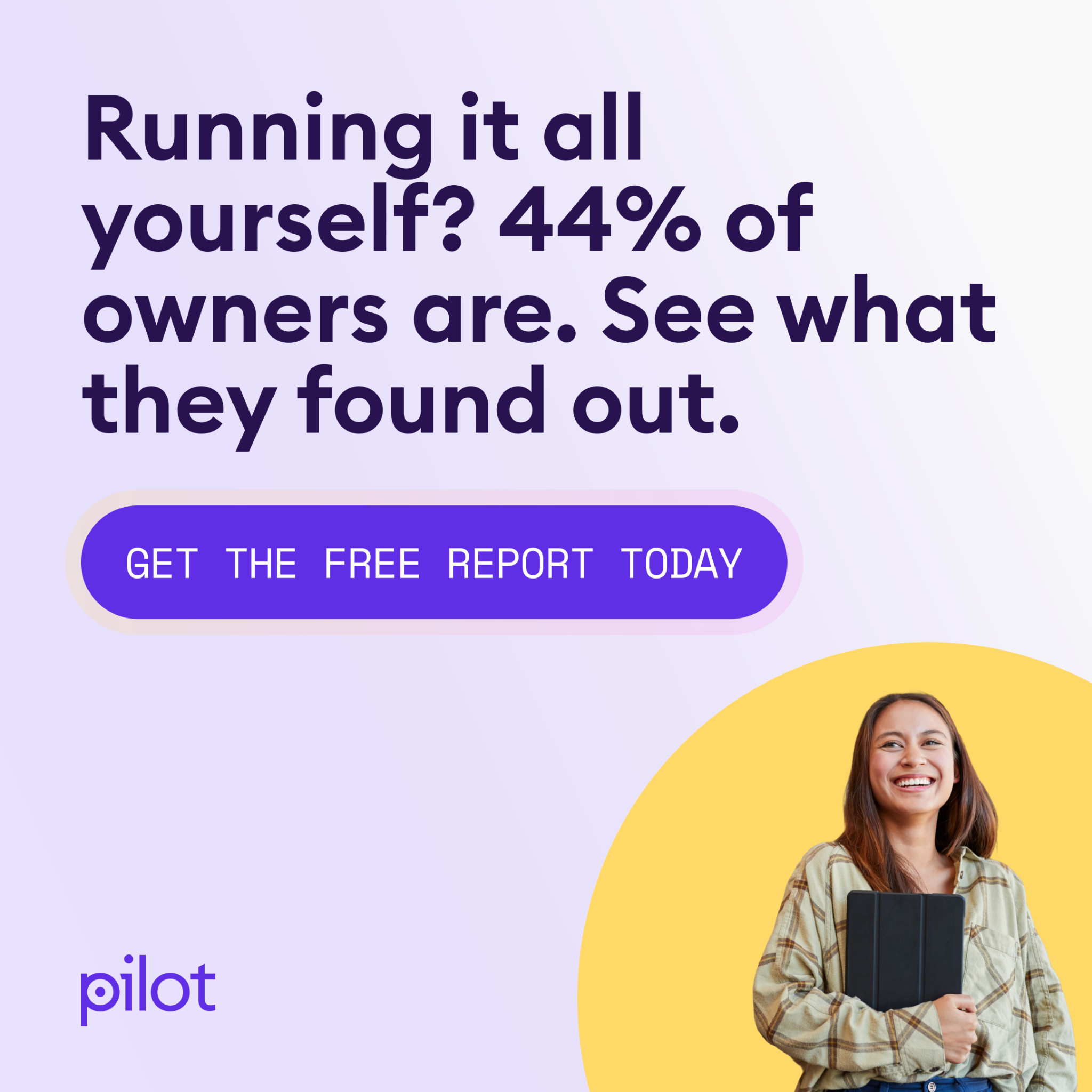 Pilot.com Facebook ad
