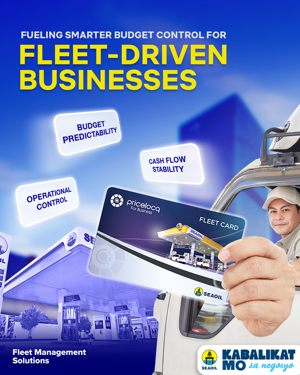 SEAOIL Facebook ad: Managing a mobile fleet requires efficiency and tighter…