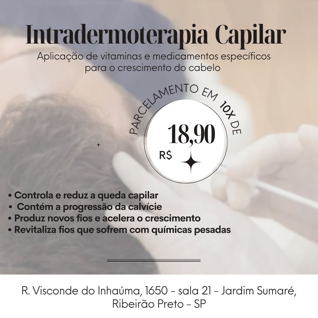 Dra. Lívia Villela Facebook ad: Voce conhece a intradermoterapia capilar?