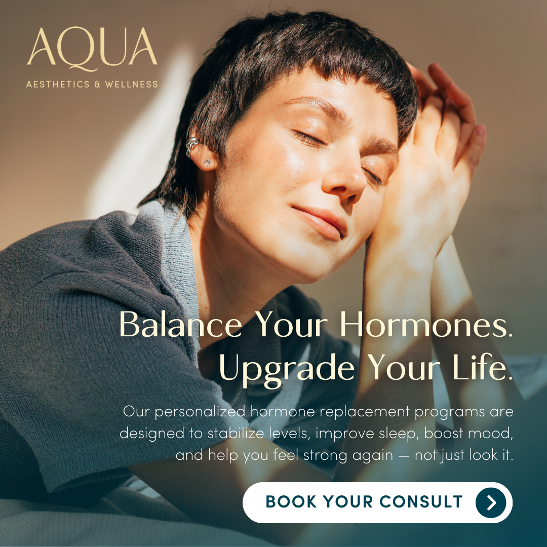 Aqua BodyLab Facebook ad: Stop Suffering Through Menopause