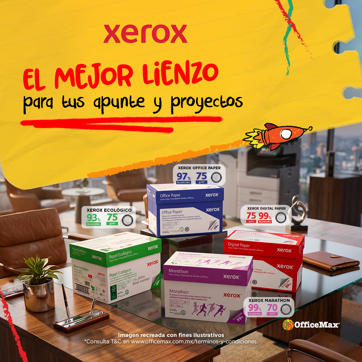 OfficeMax México Facebook ad: OfficeMax