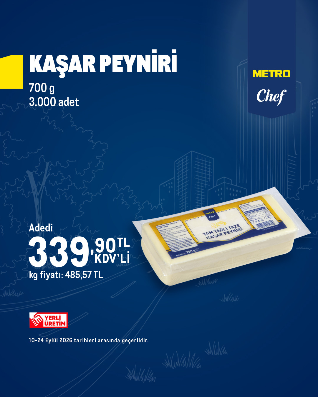 Metro Türkiye Facebook ad: Tatil bitti, şehre dönüşte ilk adres Metro!