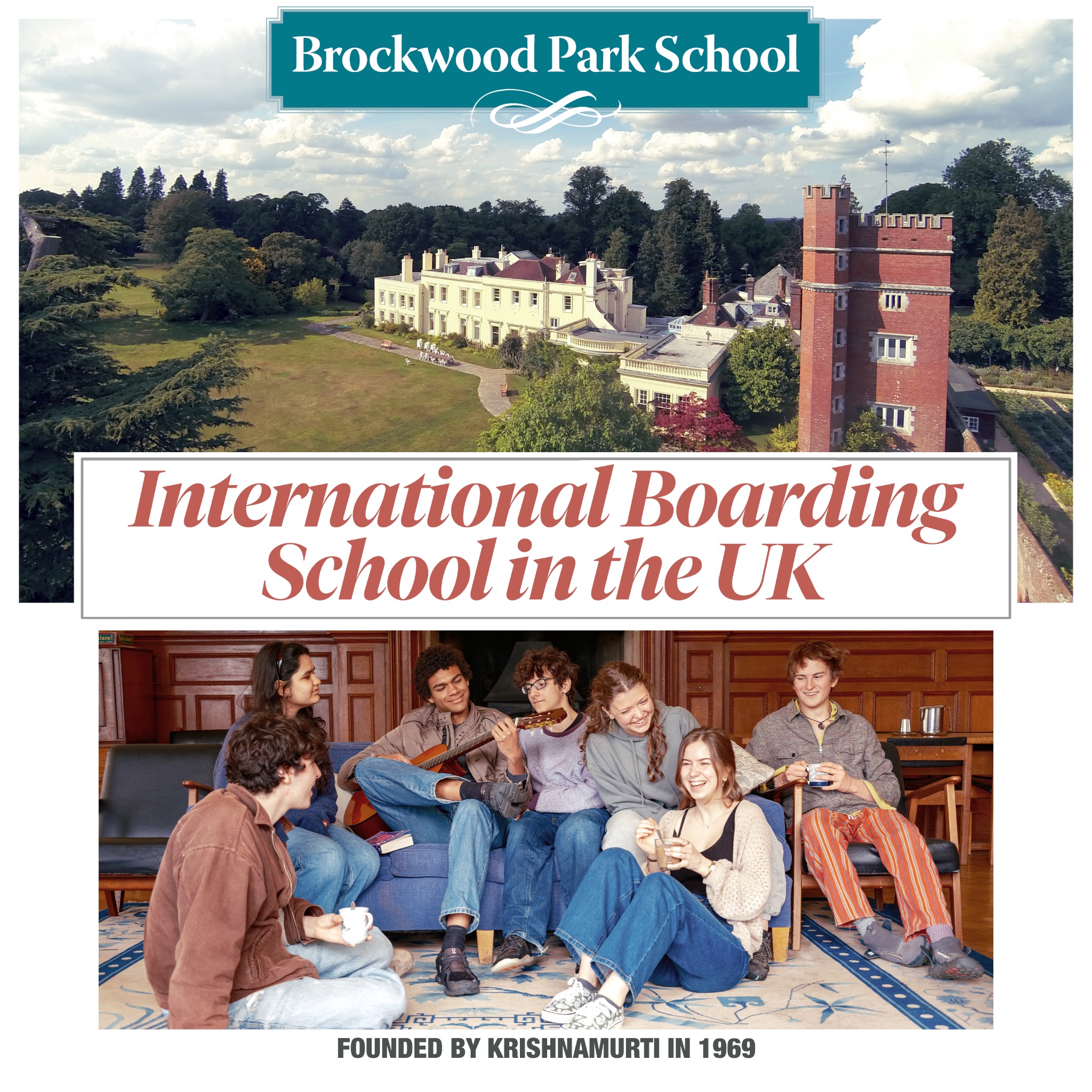 Brockwood Park School Facebook ad