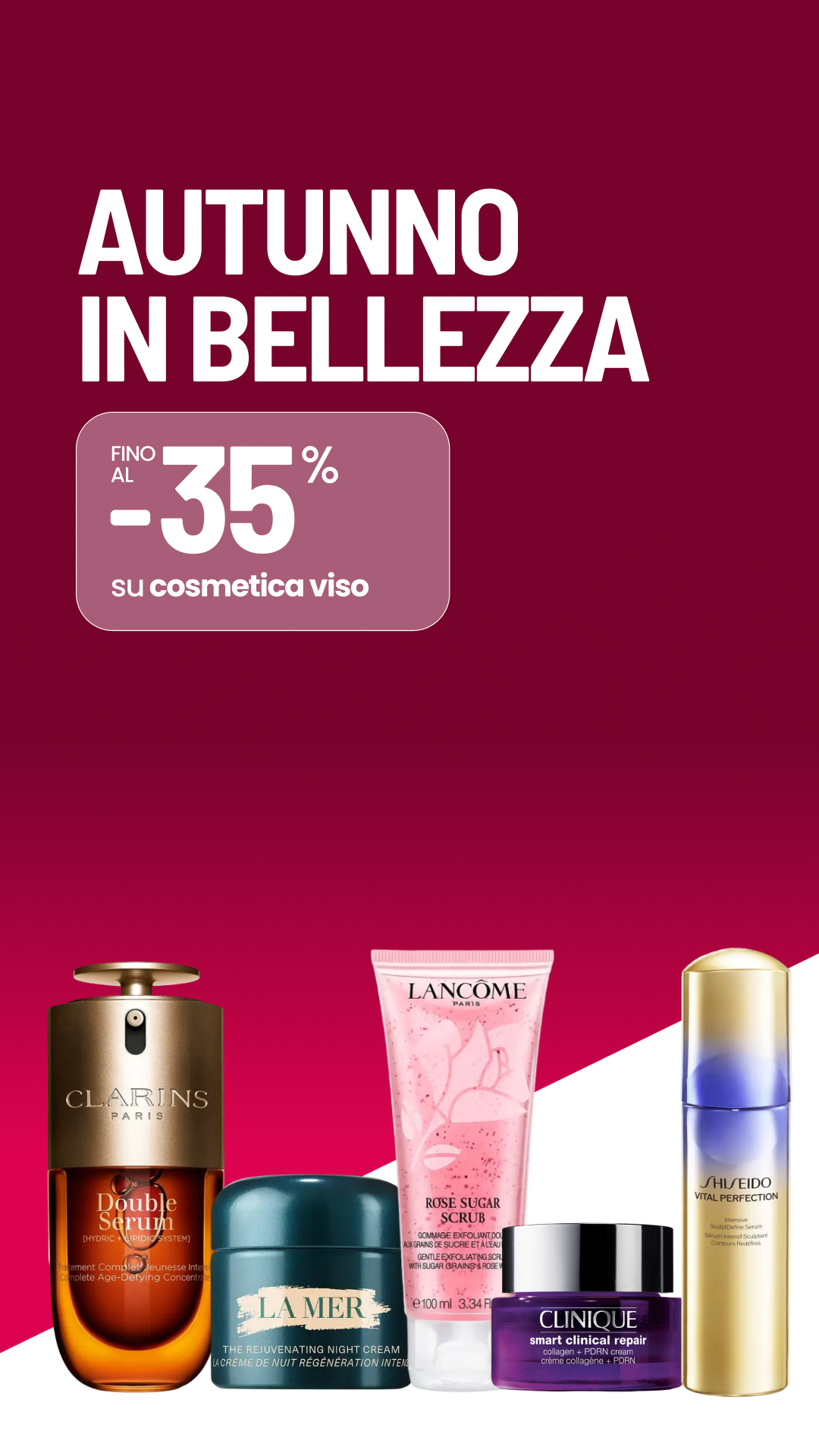 Rizzi Profumerie Estetica Facebook ad: Skincare fino al -35%