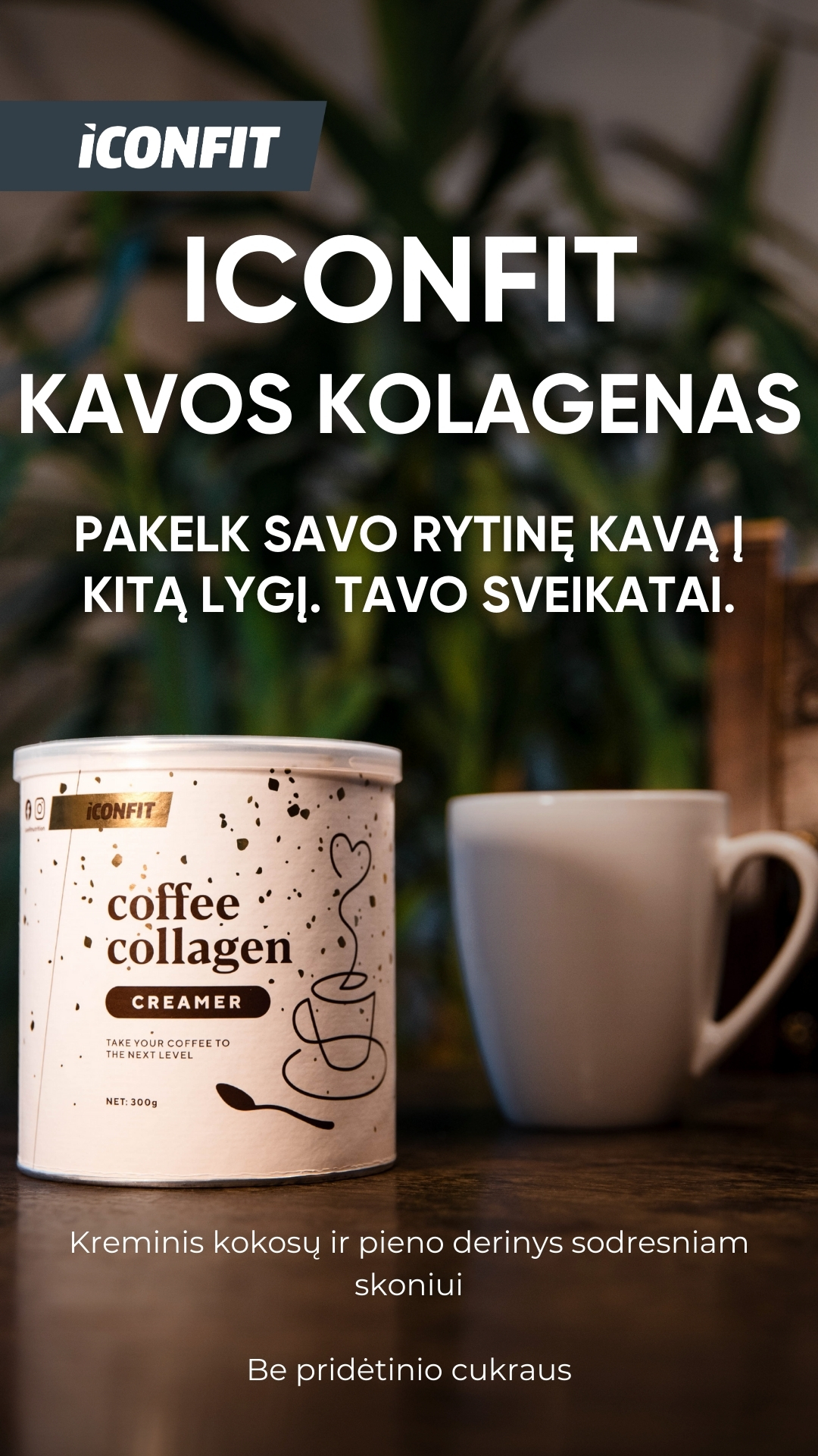 ICON FIT Lietuva Facebook ad