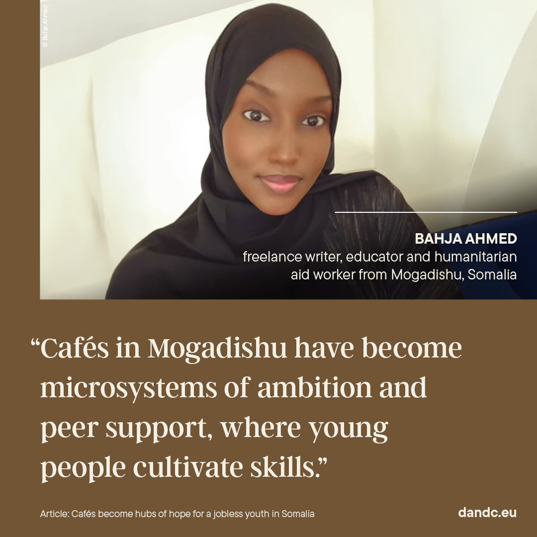 D+C Development and Cooperation Facebook ad: They are young and unemployed, but Somalia's youth…