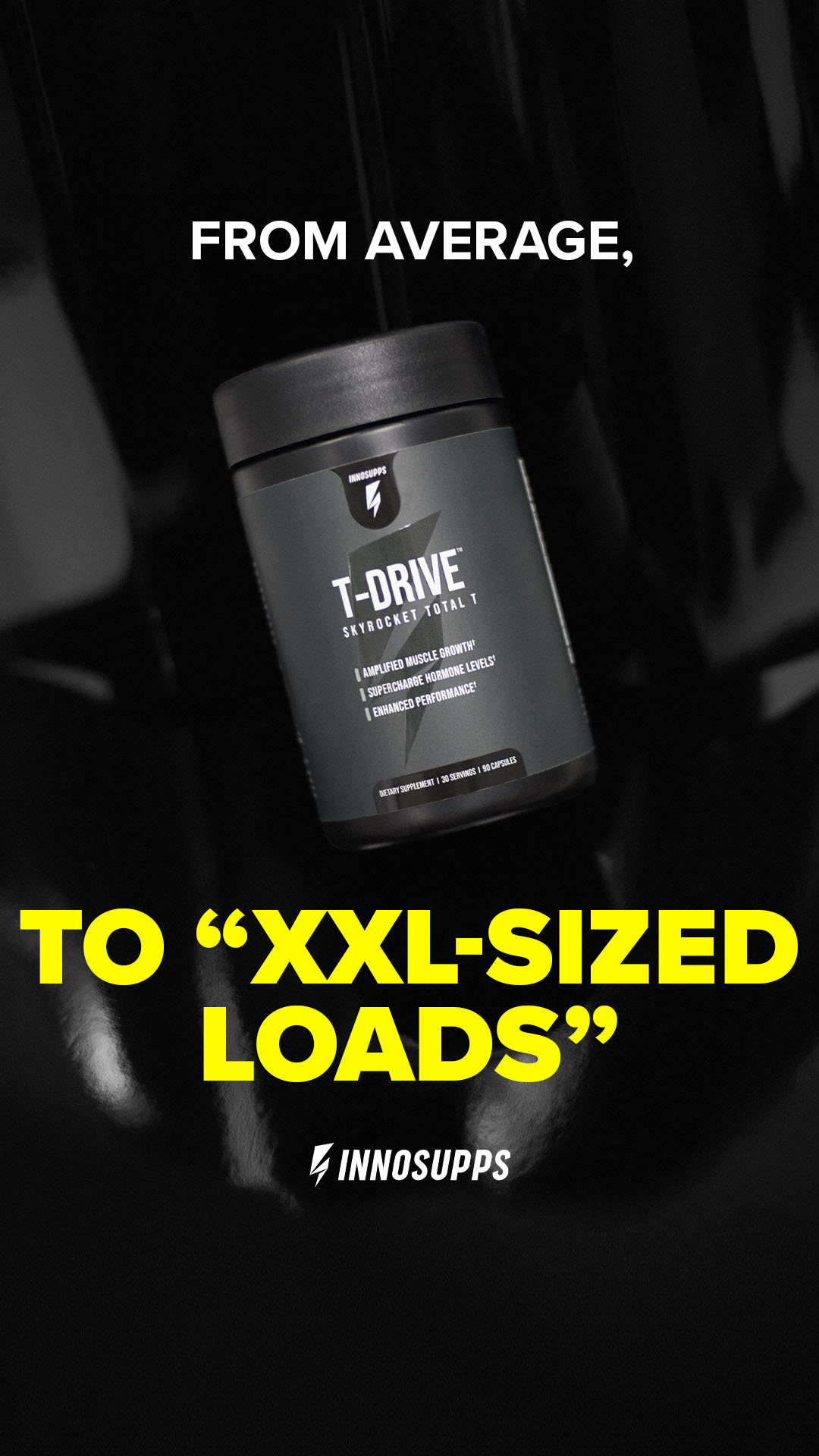 T-Drive Testosterone Booster Facebook ad