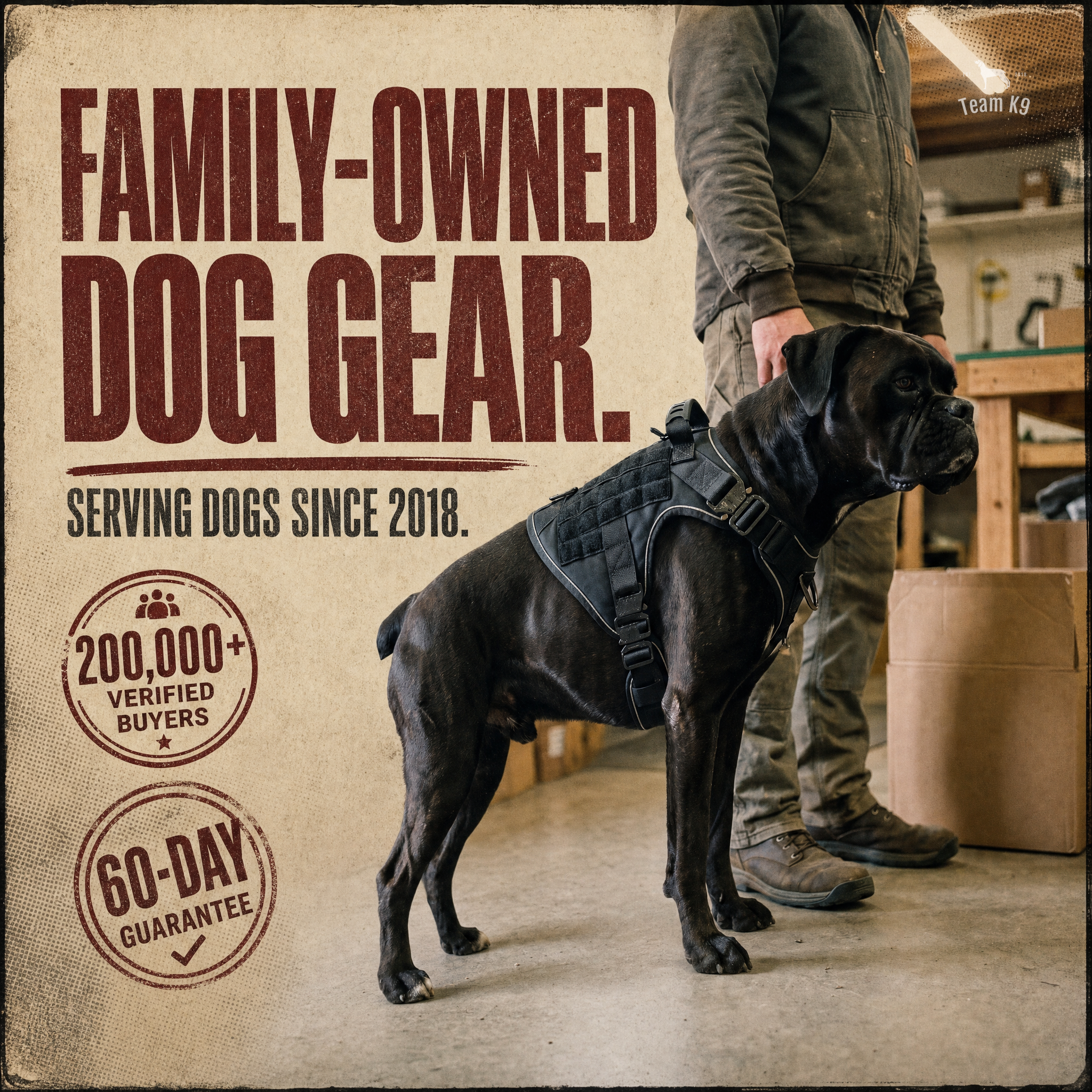 Team K9 Facebook ad