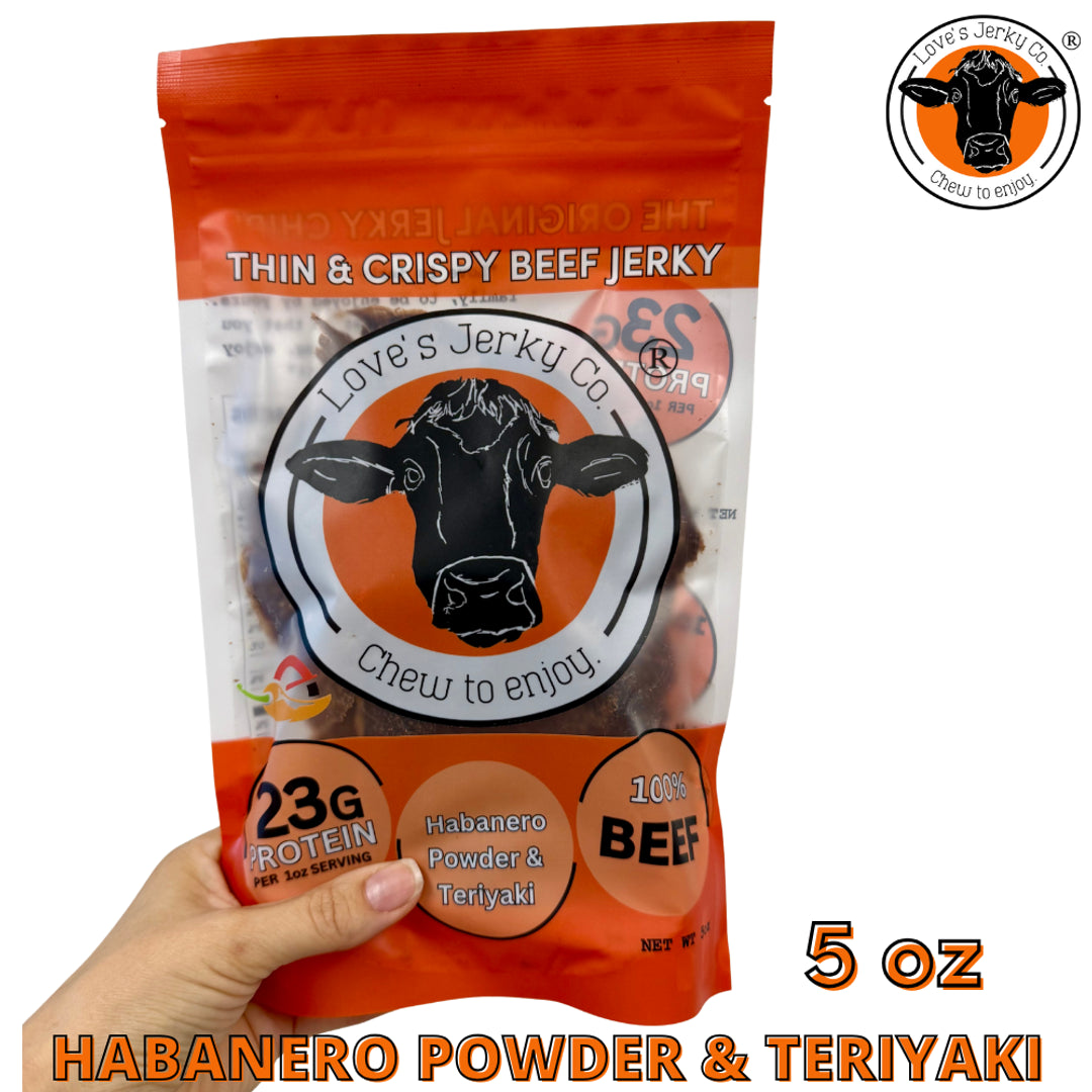 Love's Jerky Co. Facebook ad: At Love’s Jerky Co., we don’t do factory-made.