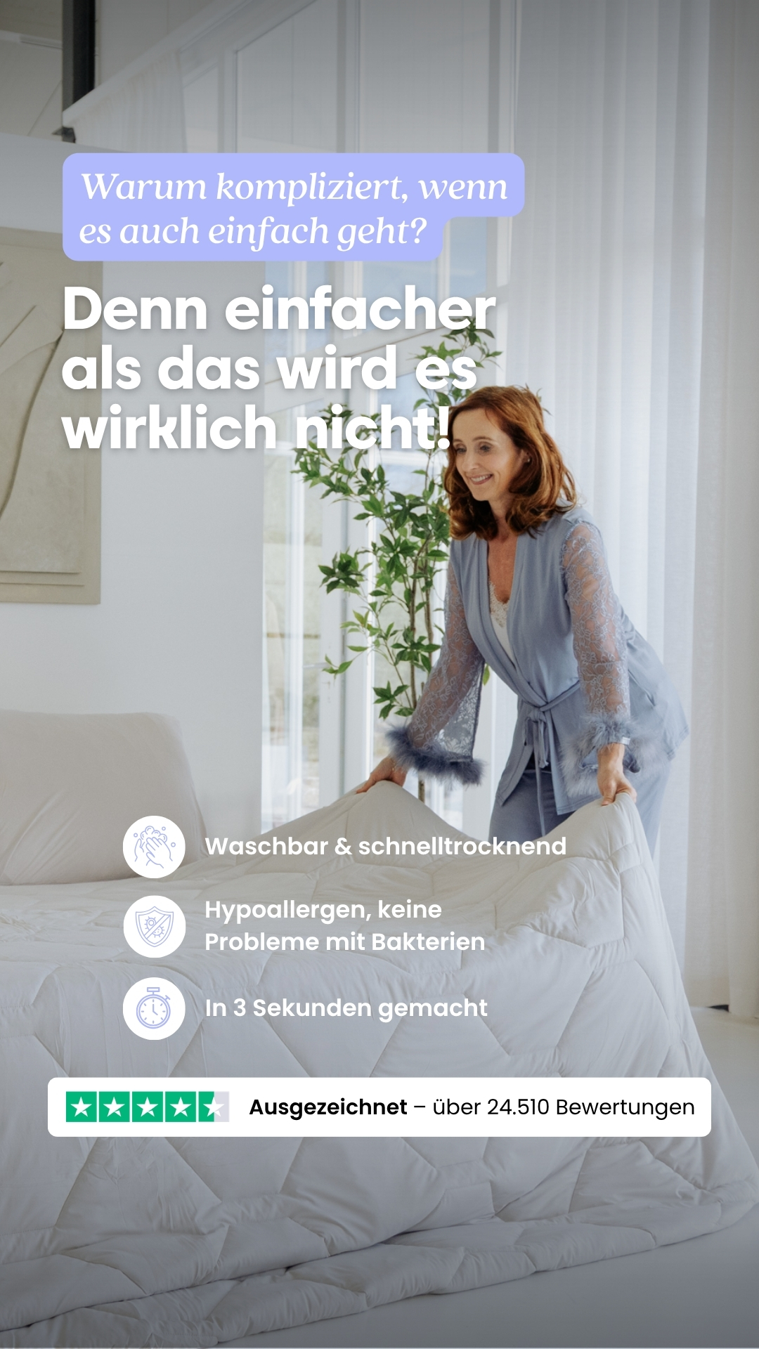 Thehappybed.de Facebook ad