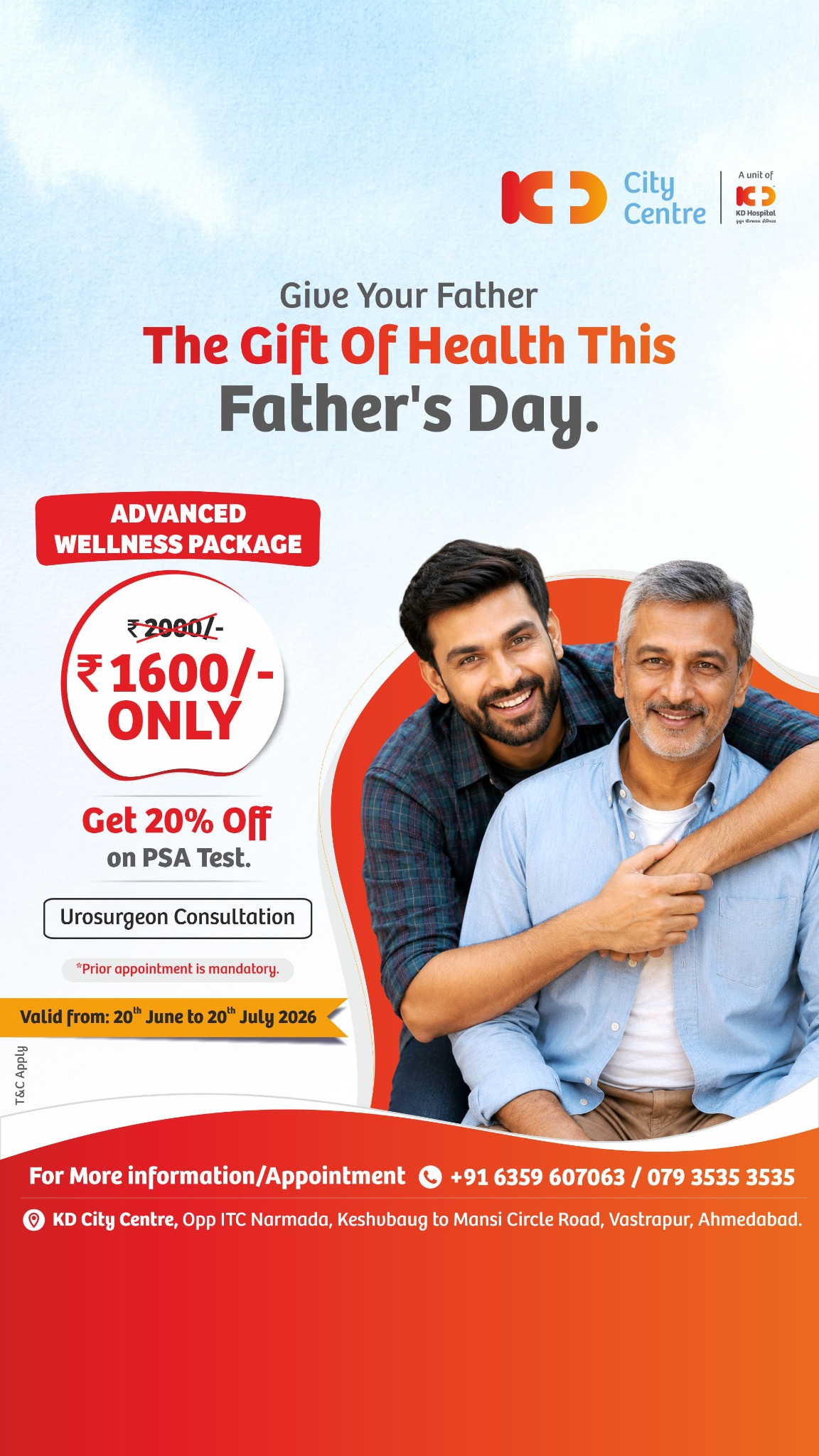 KD Hospital Facebook ad