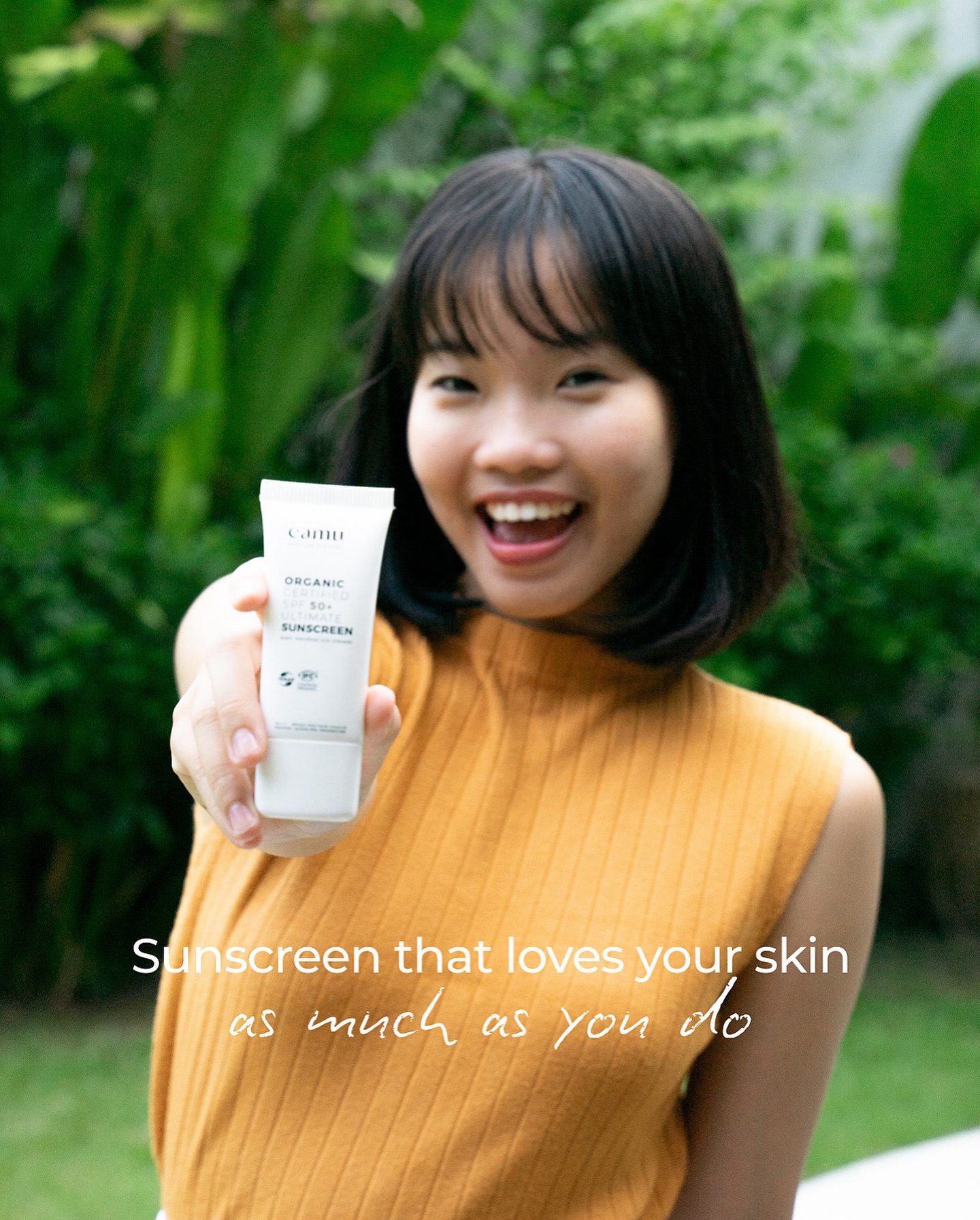 Camu Organic Skincare Facebook ad