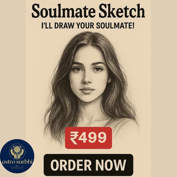 TheAstroamit Facebook ad: Your Own Personalised Soulmate Sketch + Psychic Reading