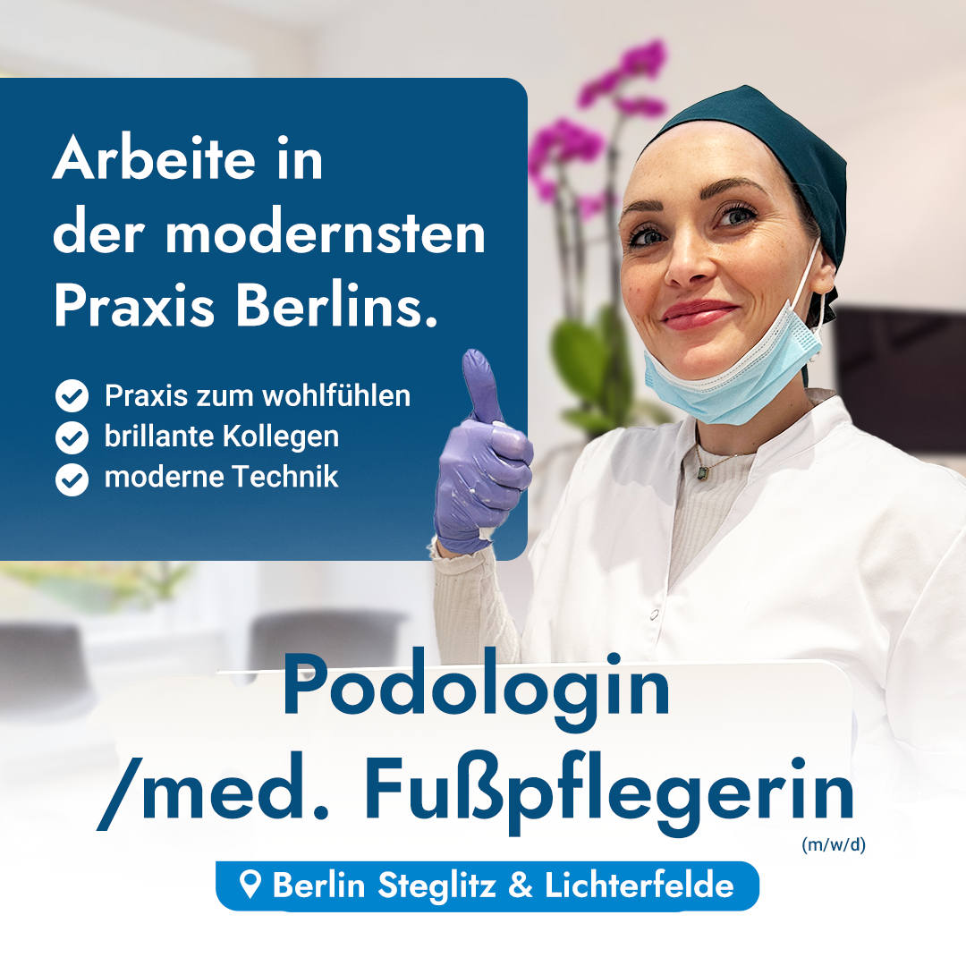Podologie Berlin Facebook ad from Mar 4, 2025