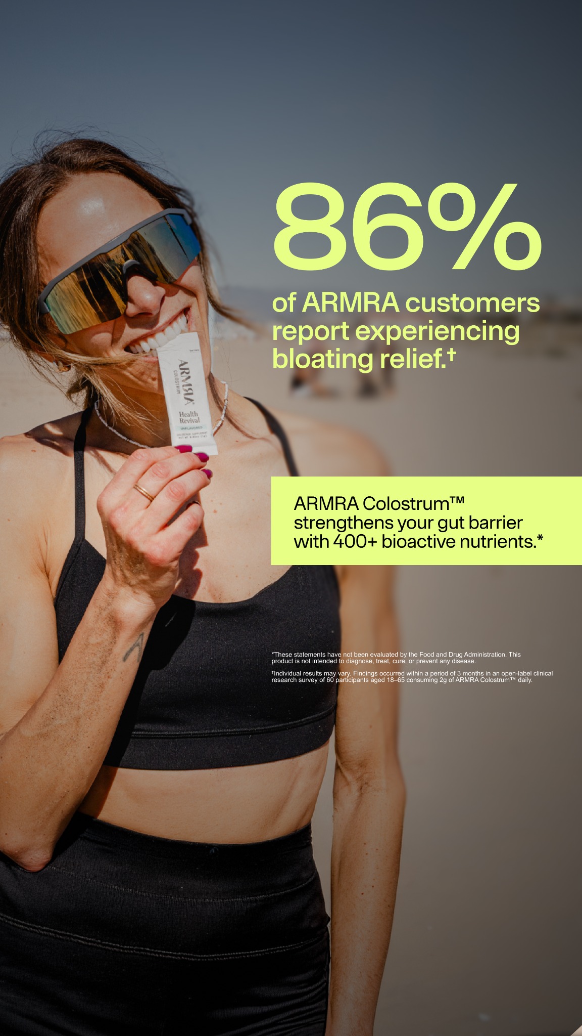 ARMRA Facebook ad