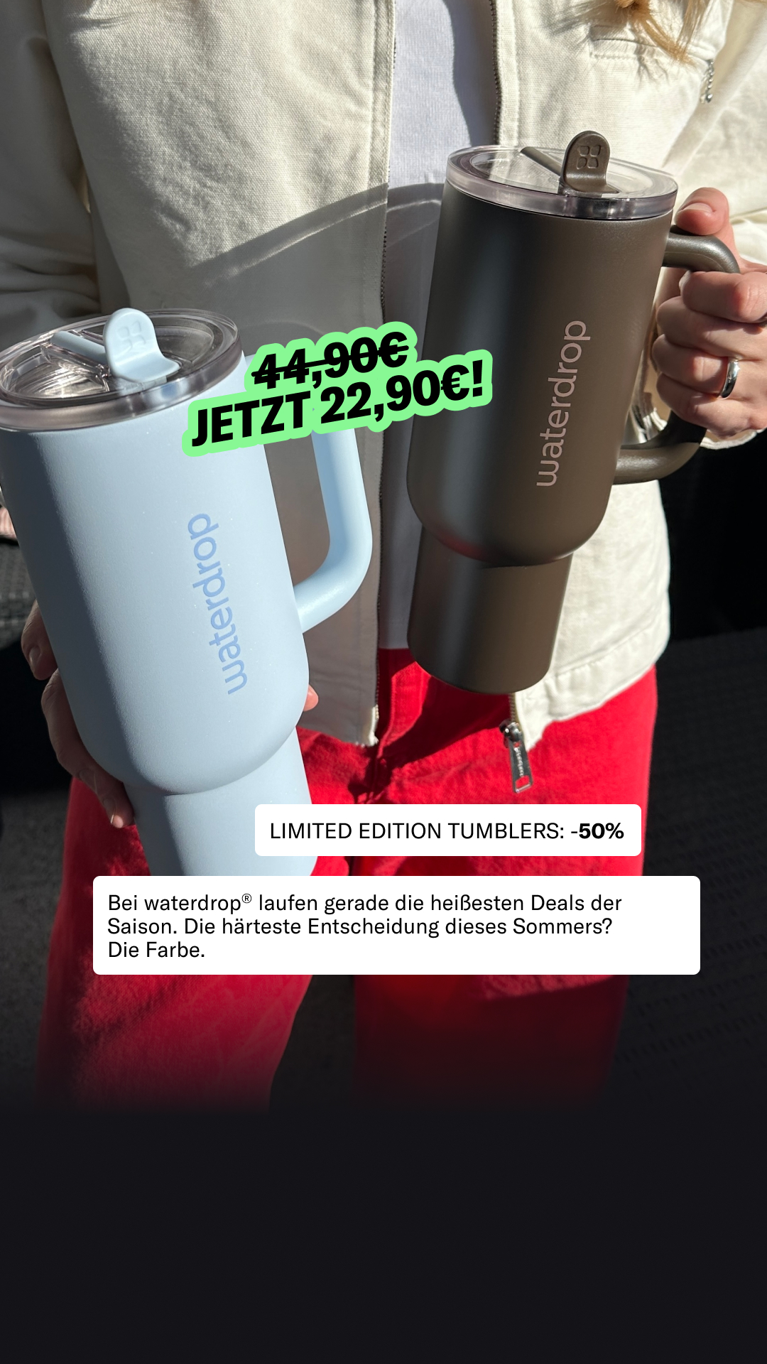 waterdrop Facebook ad