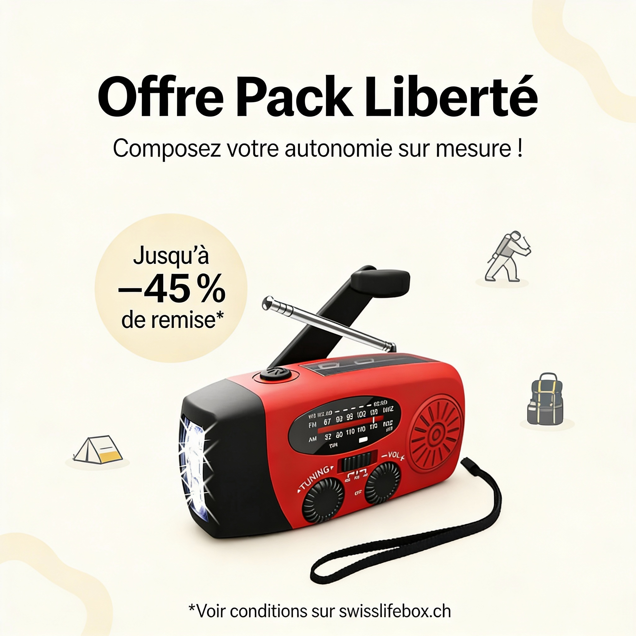 Swiss LifeBox Facebook ad