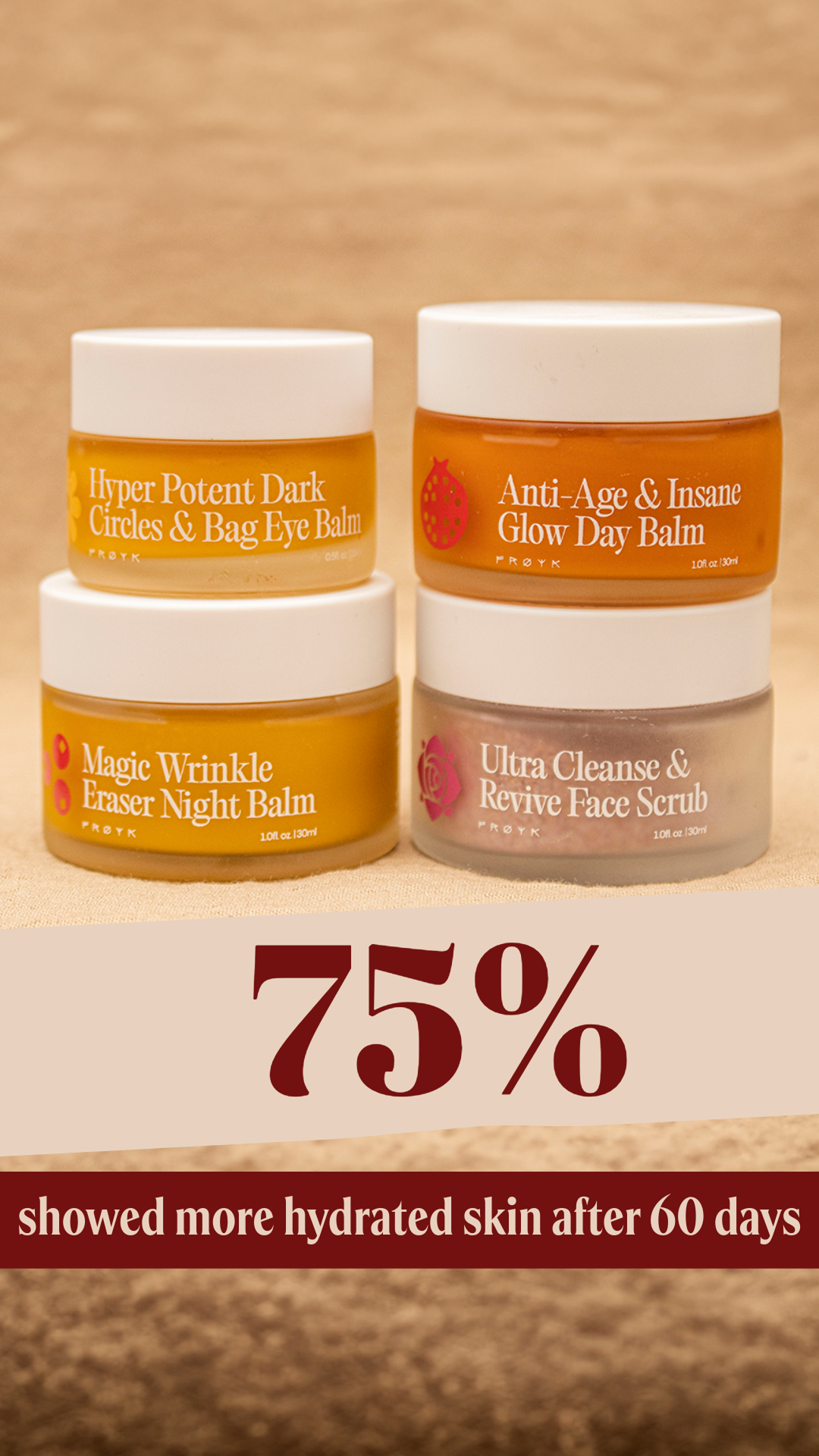 Frøya Organics Facebook ad