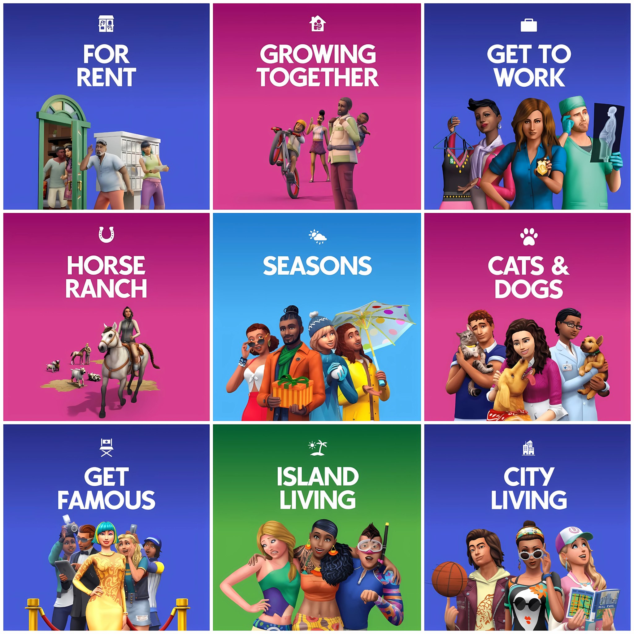 Software Experts Facebook ad: Sims 4 Packs Way Too Expensive?