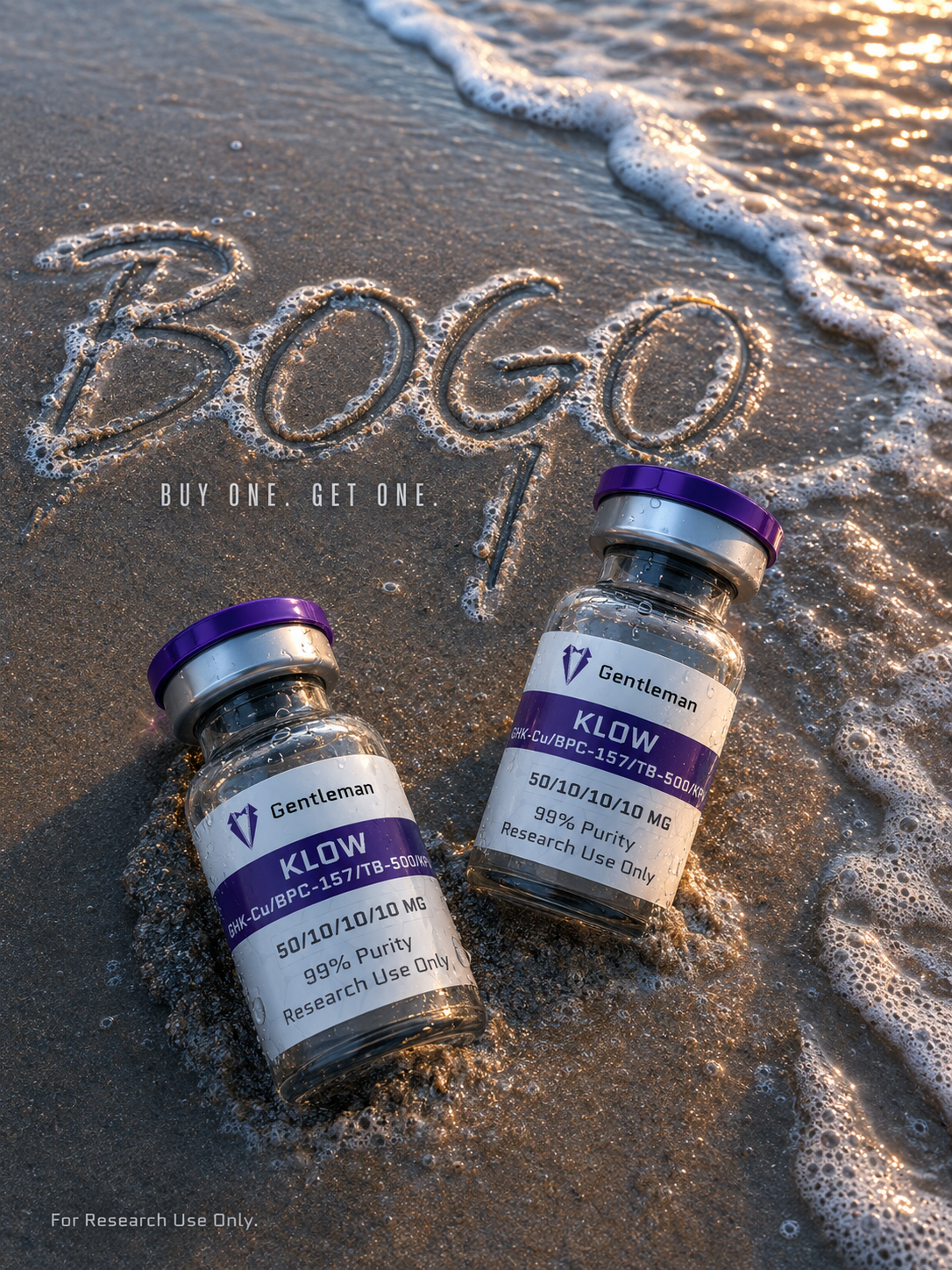 Gentlemen Science Department Facebook ad: BOGO Event Live at Gentleman