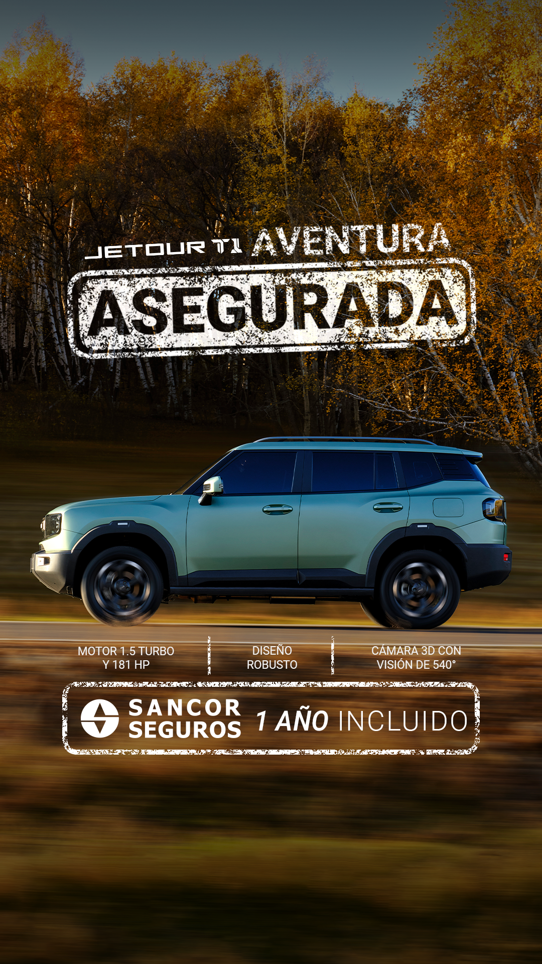 Jetour Uruguay Facebook ad