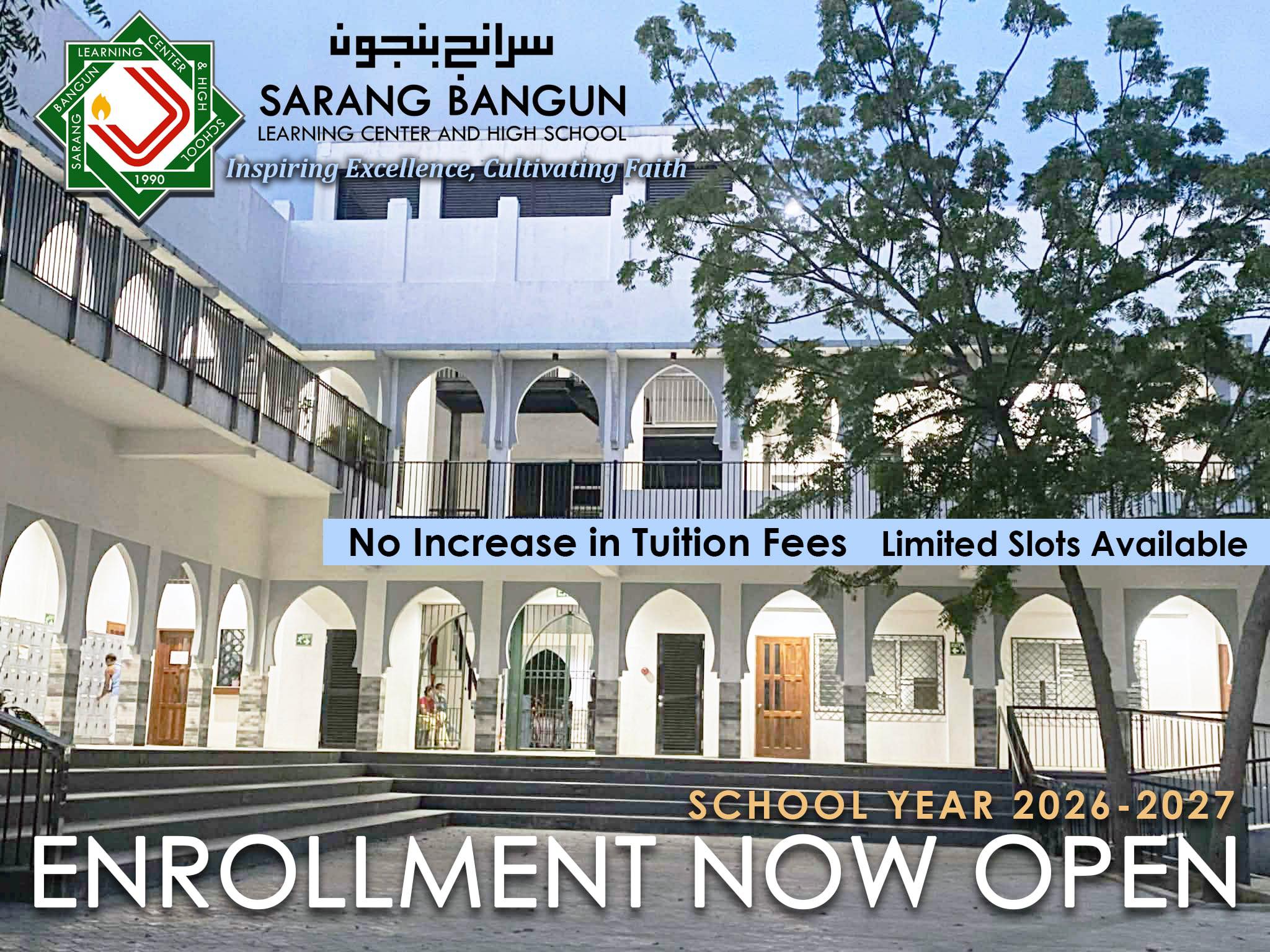 Sarang Bangun Learning Center and High School Facebook ad