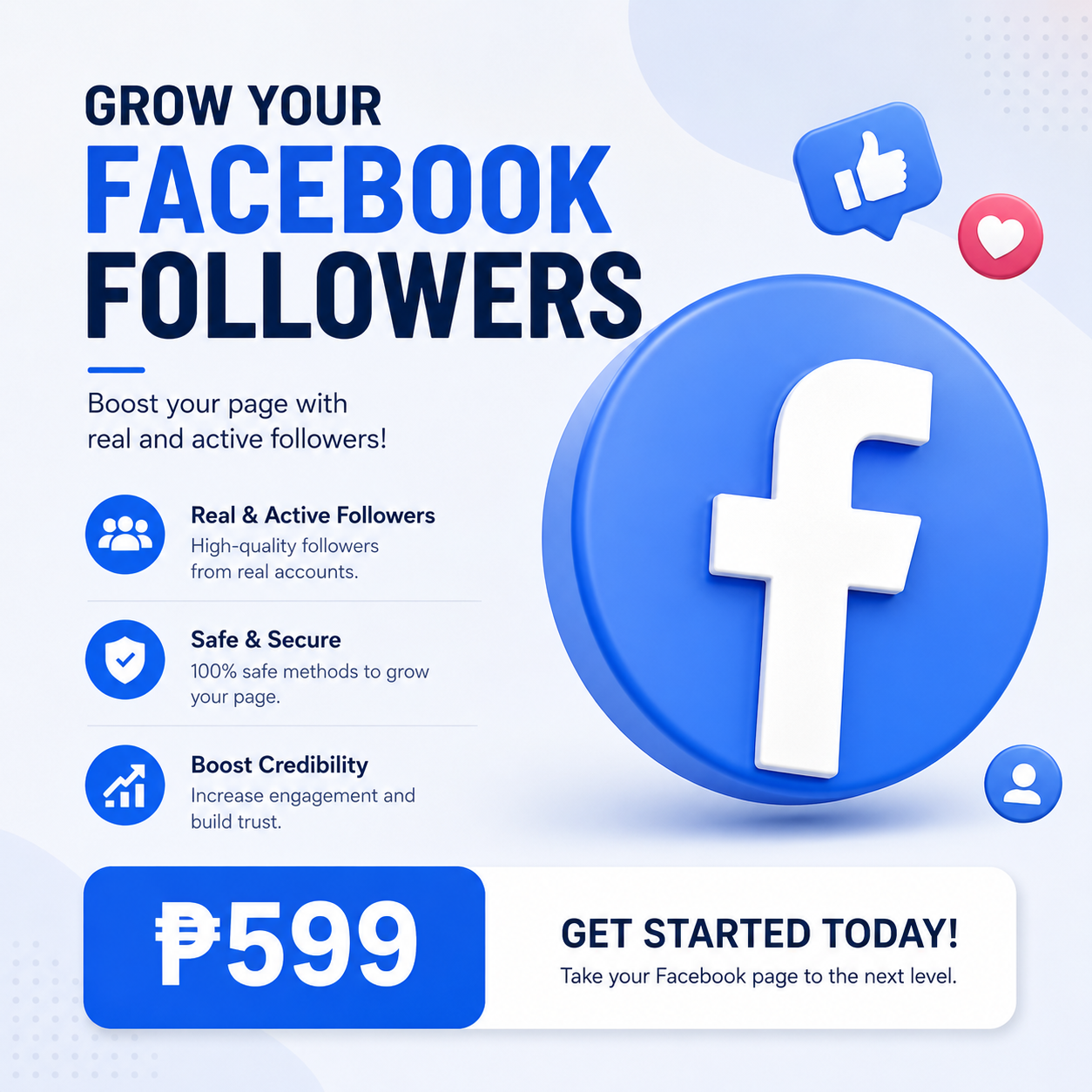 Tech-Hub PH Facebook ad: Chat in Messenger